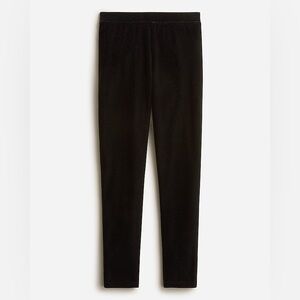 JCREW Crewcuts VELVET stretch leggings